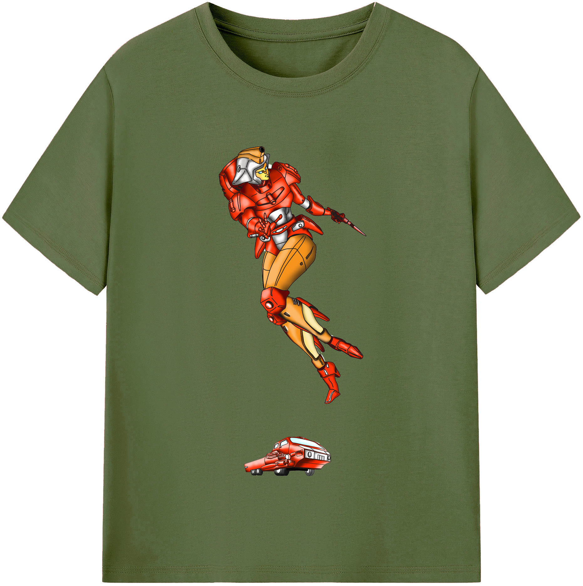 （画像用）  綿100％半袖Tシャツ（フロントプリント）